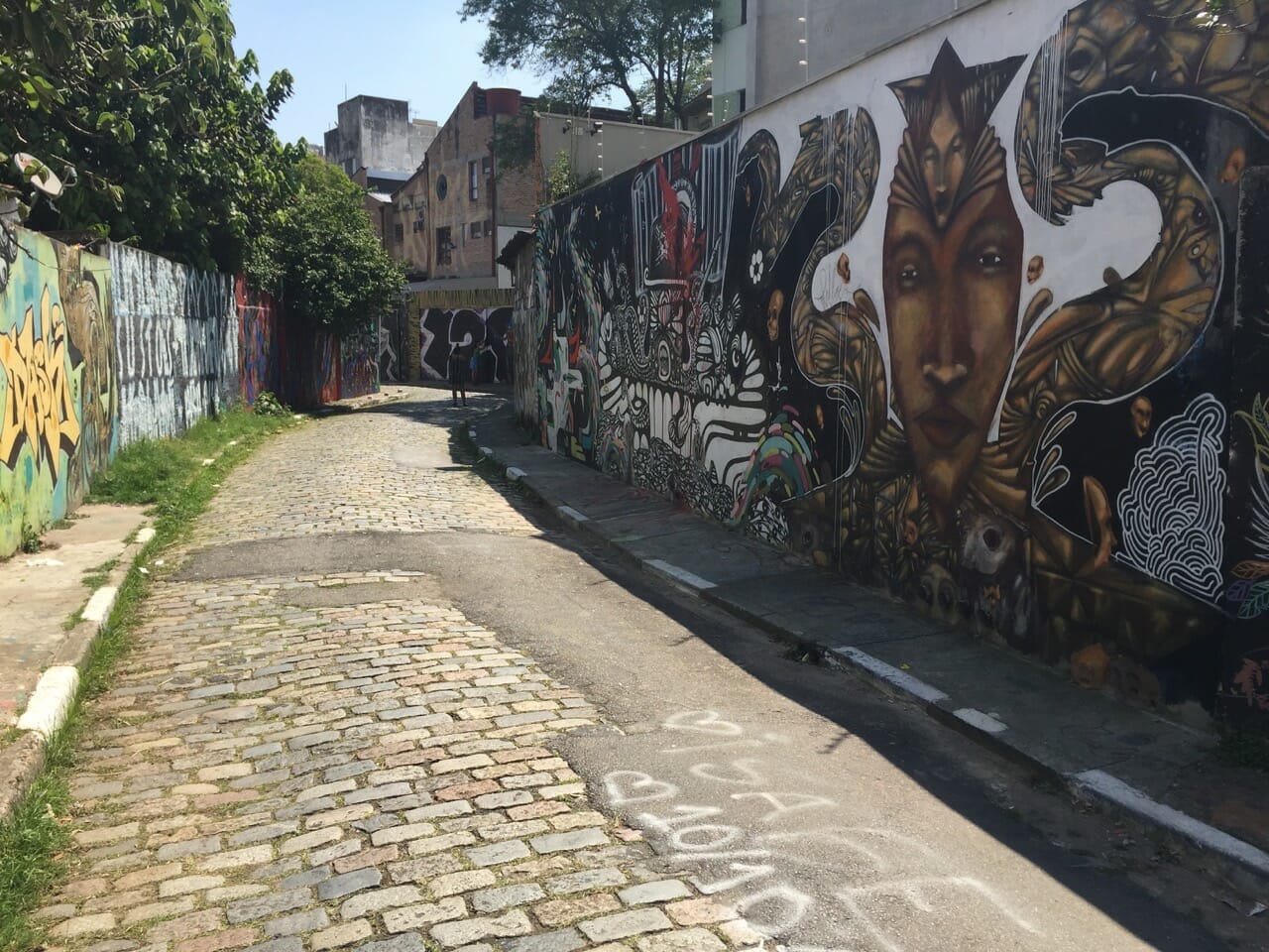 graffiti murals in Sao Paulo