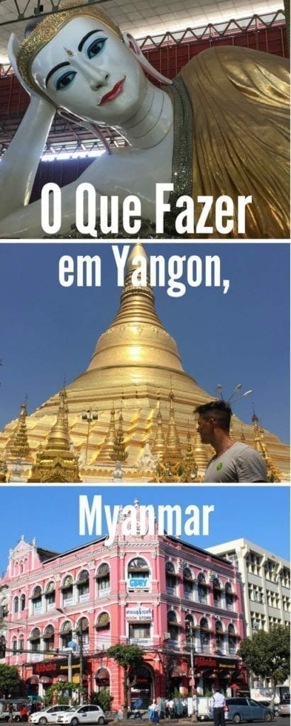Há muitas coisas para ver e fazer em Yangon, e pontos turísticos imperdíveis, que decidi fazer uma lista com as melhores coisas para fazer na cidade.
