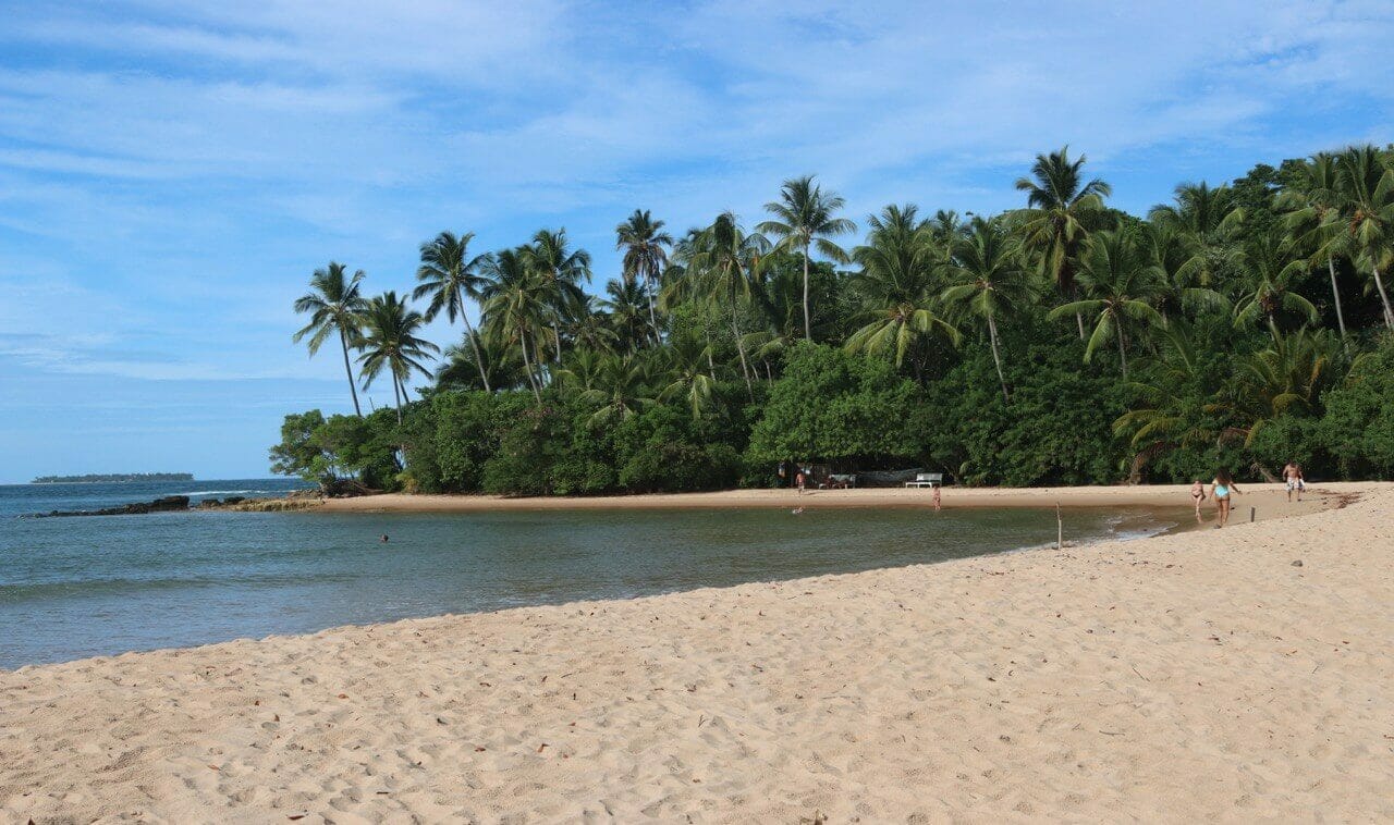 beaches in Bahia South Coast