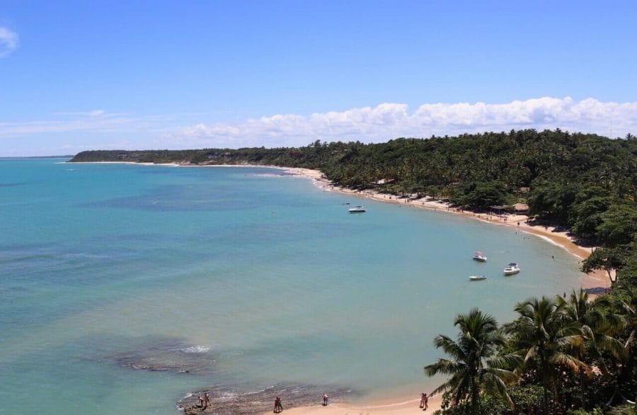 Praia do Espelho, Porto Seguro, Litoral Sul da Bahia, Brasil