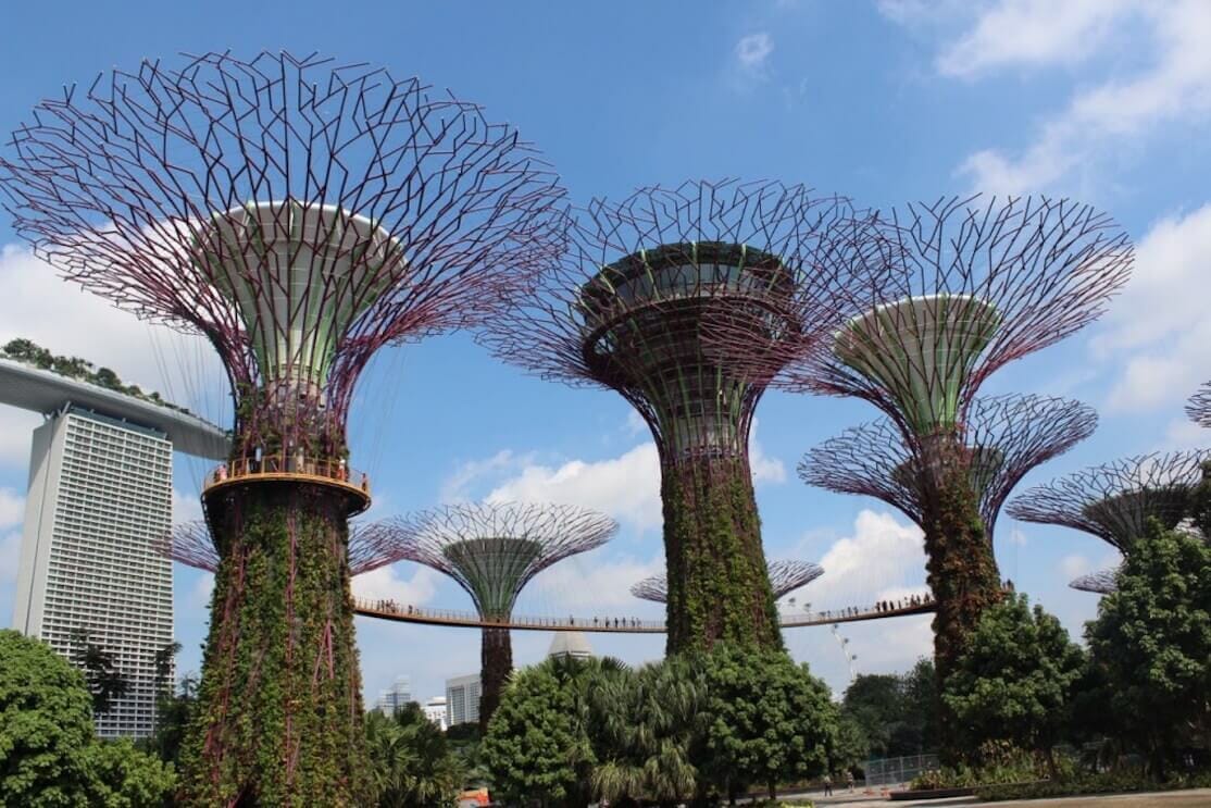 O Surreal Gardens by the Bay, Singapura