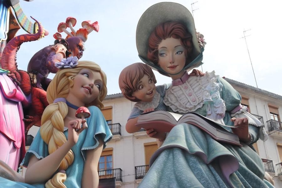 Fallas de Valencia: A Uniquely Spectacular Festival 24 Falla Convento de Jerusalem, the winner of the Special Section, Per Naturalea, designed by Pedro Baena García.
