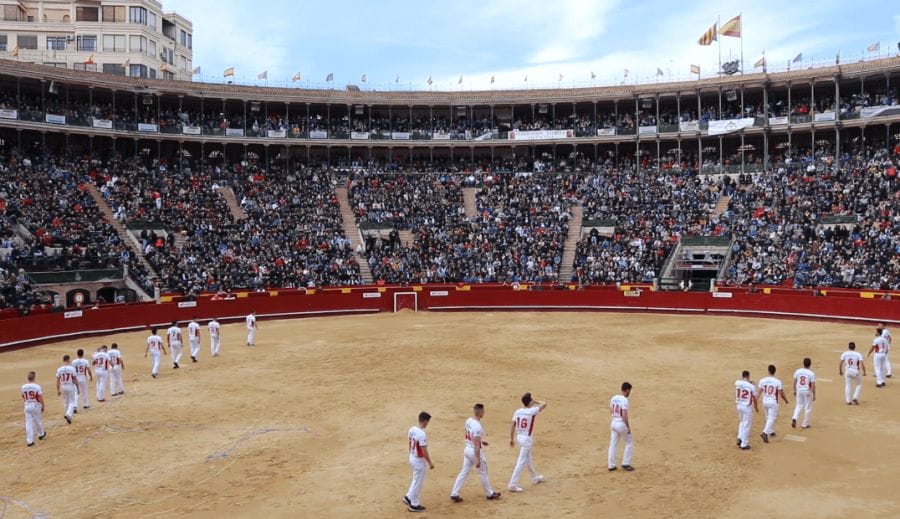 If the bulls aren’t injured is it acceptable to watch a bullfight? 3 bullfighting-valencia-spain-recortes
