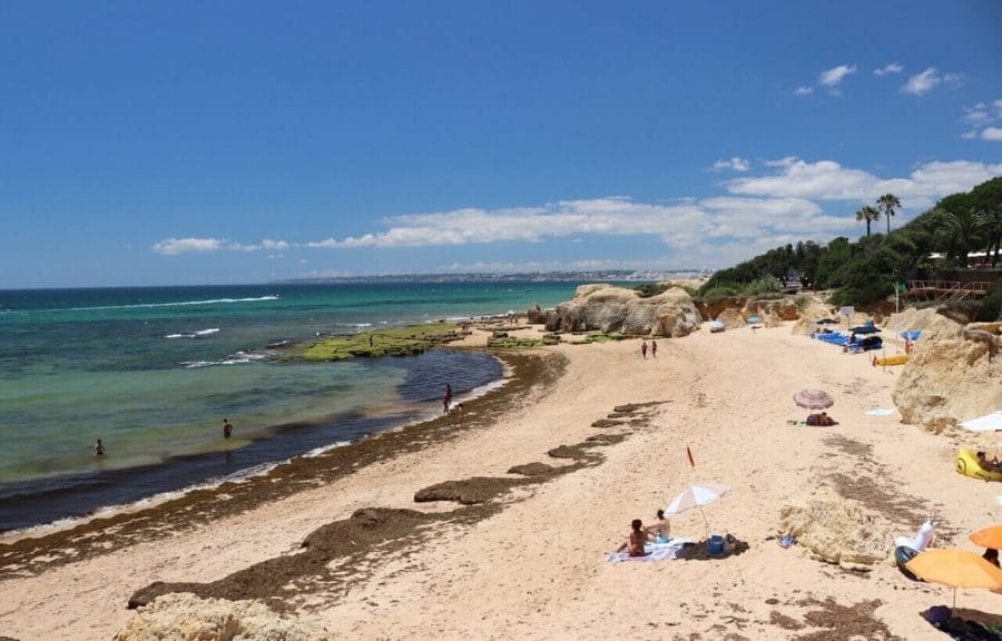 7 Most Beautiful & Best Beaches in Albufeira 15 Praia da Vola Joya, also known as Praia dos Xiringuitos, Albufeira, Algarve, Portugal
