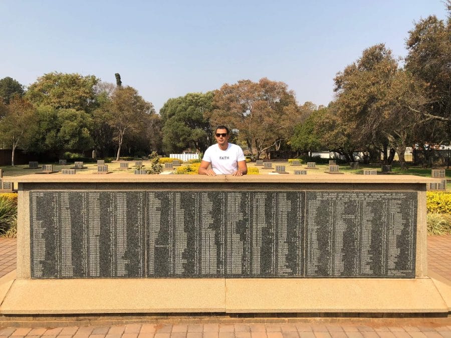 10 Things You Should Know Before Going to South Africa 4 Pericles Rosa in a former concentration camp in Irene, South Africa