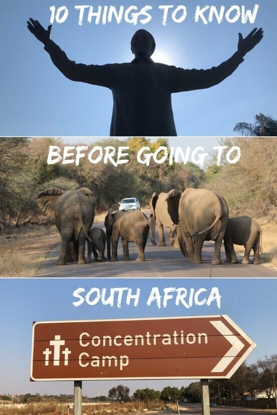 what to know before going to South Africa