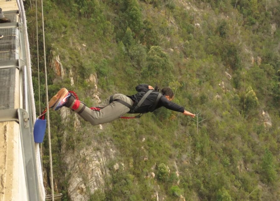 Bloukrans Bridge Bungee Jump: One of the Scariest Experiences of My Life! 10 Best things to do in South Africa