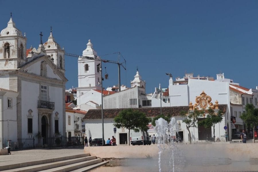 15 Best Algarve Tours, Activities & Excursions For An Unforgettable Trip 16 White washed houses and churches in the heart of Lagos town, Algarve, Porgual