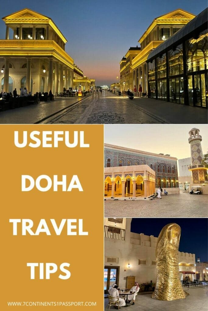 Doha Travel Tips - 15 Things to Know Before Travelling to Qatar 3
