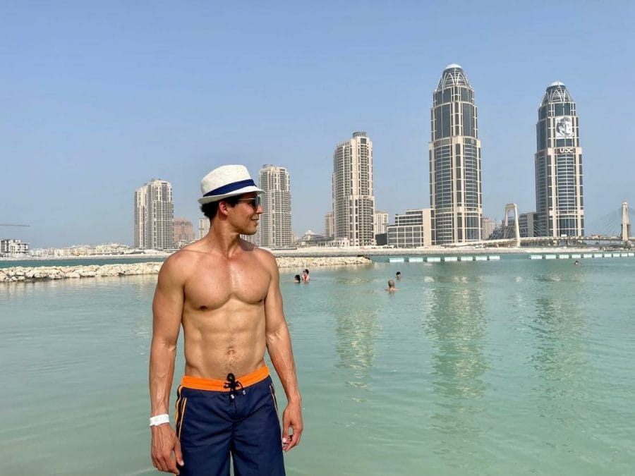 Doha Travel Tips - 15 Things to Know Before Travelling to Qatar 8 Pericles Rosa at Monkey Tale Beach Club in Doha, Qatar