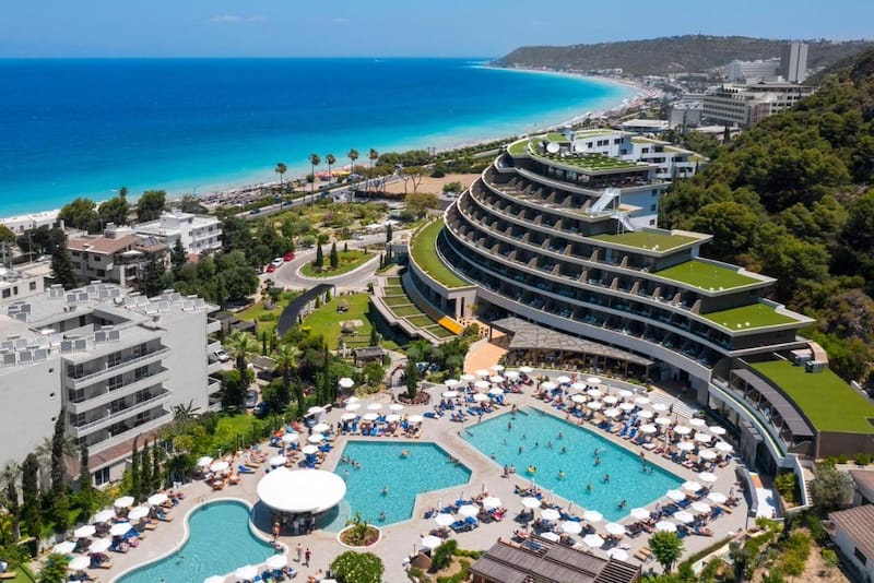 Olympic Palace Hotel, Ixia, Rhodes, Greece