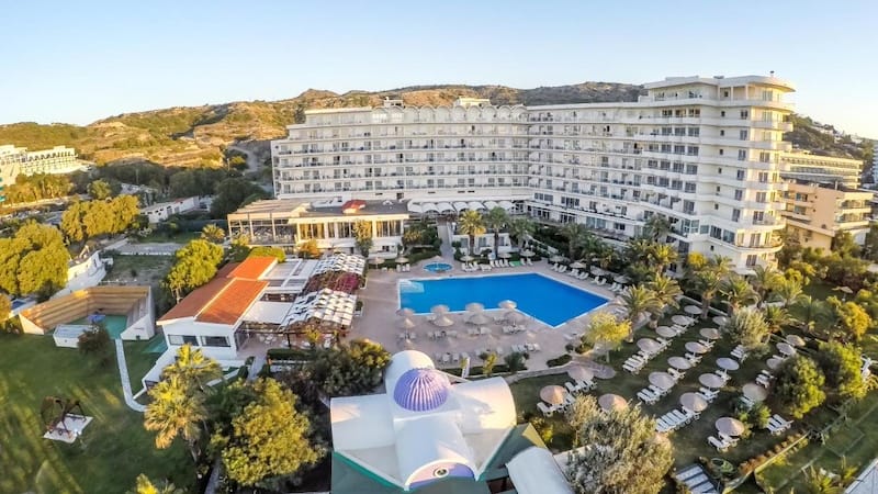 Pegasos Deluxe Beach Hotel, Faliraki, Rodes, Grécia